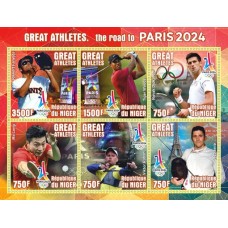 Спорт Летние Олимпийские игры 2024 в Париже Великие спортсмены
